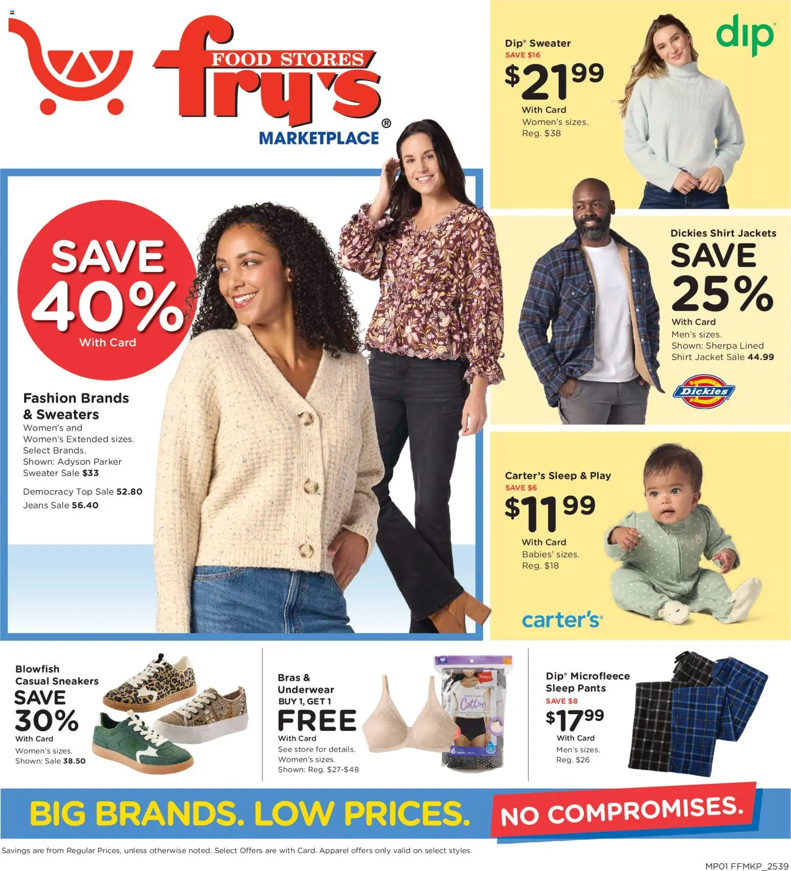 Ad Preview of Fry's Food Home & Apparel from 10/29/2025