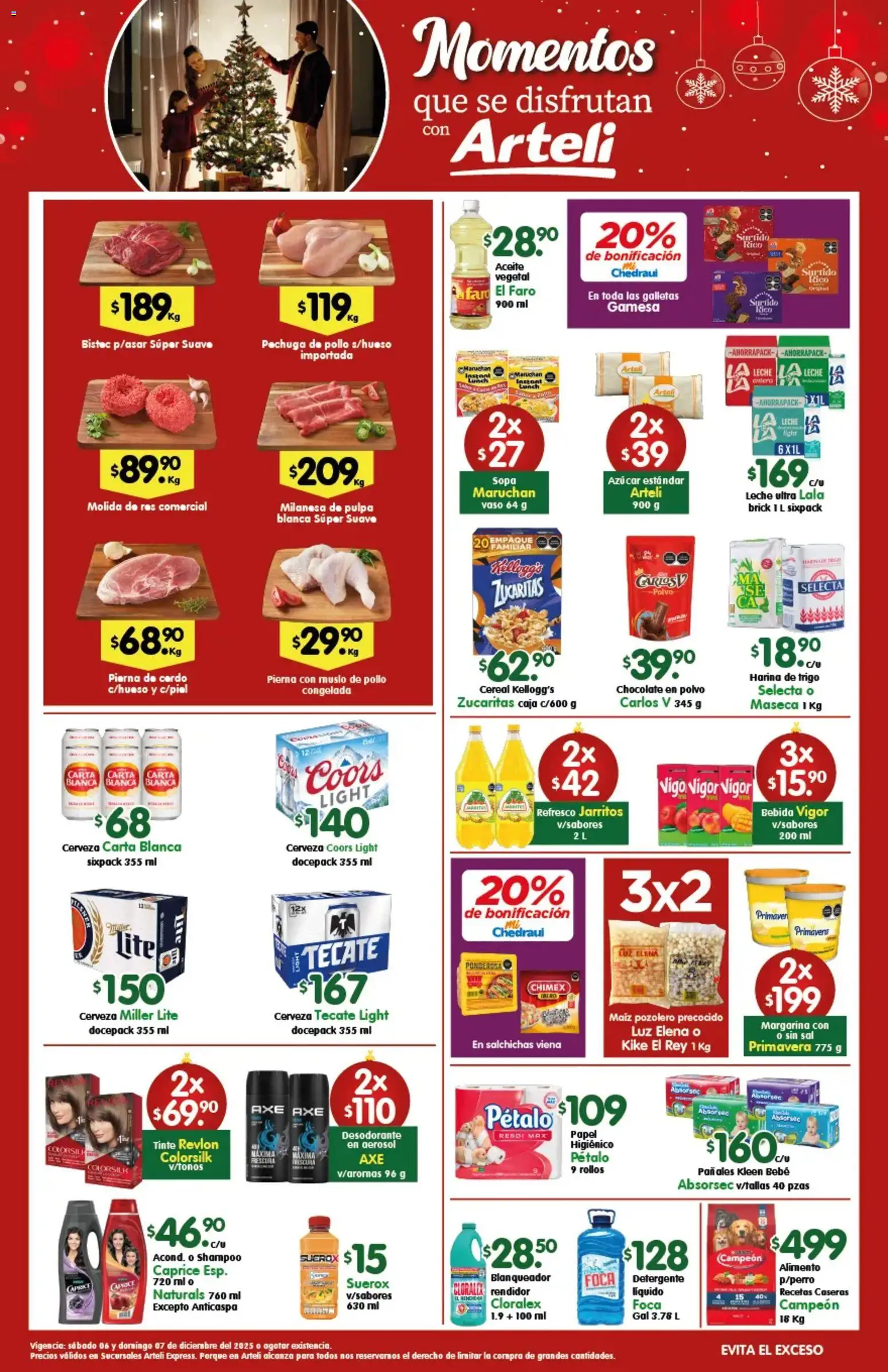Vista previa las ofertas de la tienda Arteli - Folleto Express desde el 06/12/2025 