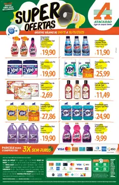 Pré-Visualização do folheto "Ofertas - DF" da loja Atacadão válido a partir de 04/11/2025
