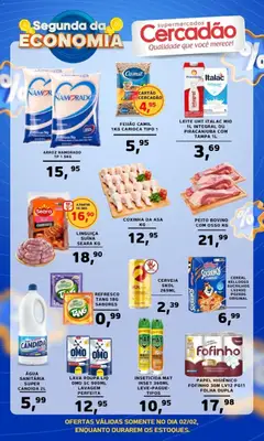Pré-Visualização do folheto "Ofertas da semana" da loja Cercadão válido a partir de 02/02/2026