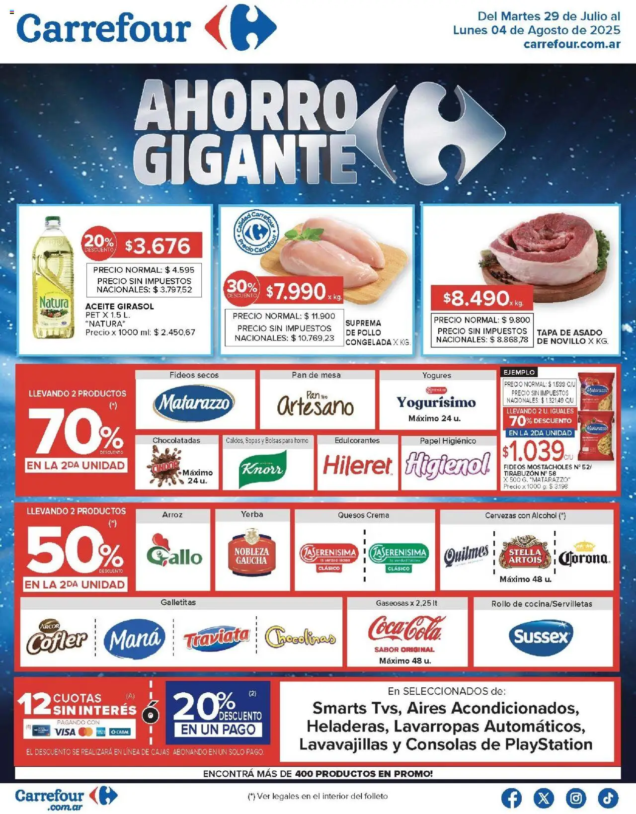 Carrefour Ofertas del 29/07/2025 >> Catálogo