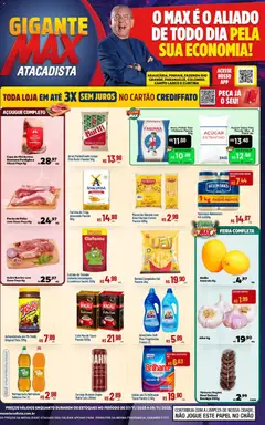 Pré-Visualização do folheto "Ofertas Fim de Semana" da loja Max Atacadista válido a partir de 07/11/2025