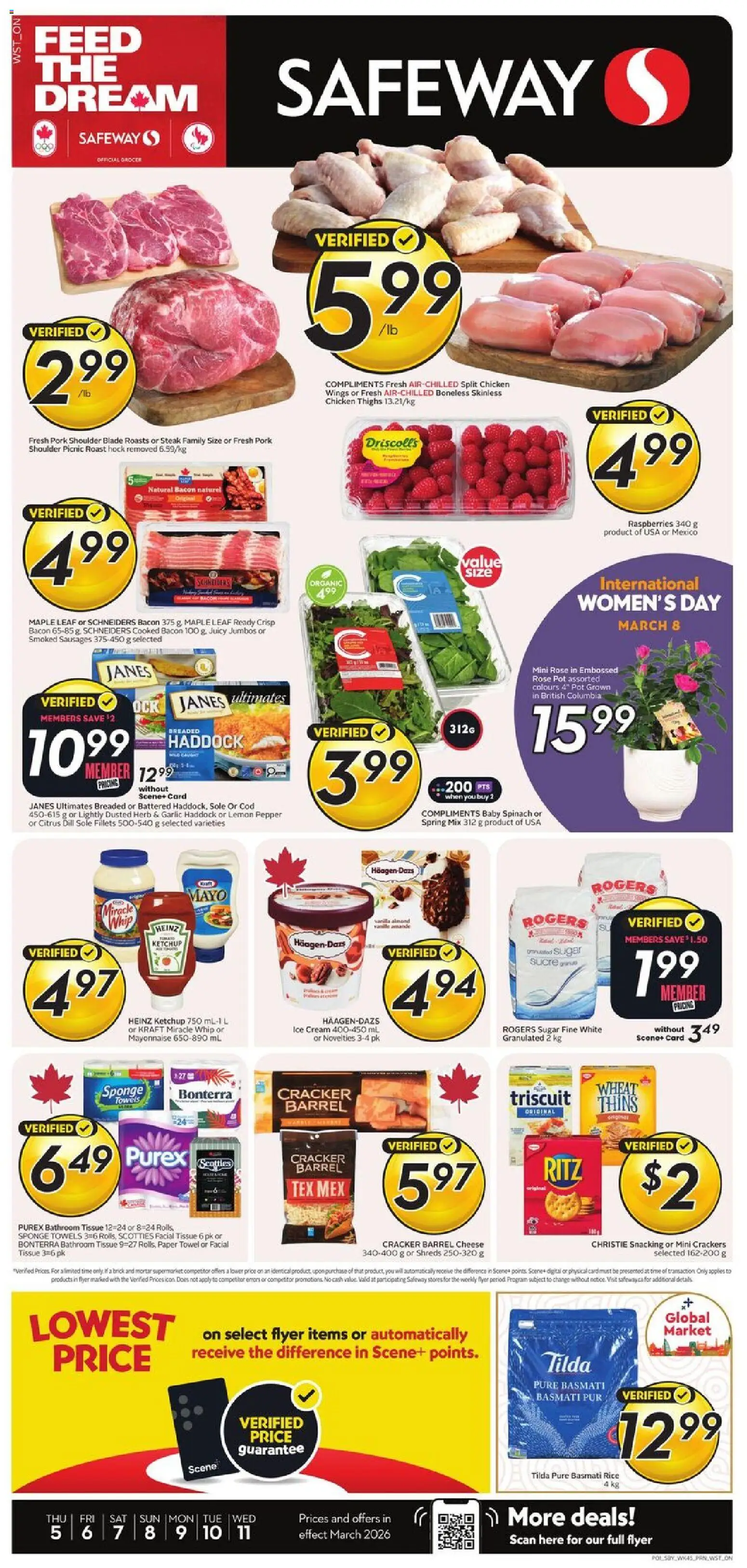 Preview of leaflet Safeway weekly flyer / circulaire from shop Safeway is valid from Mar 05, 2026
