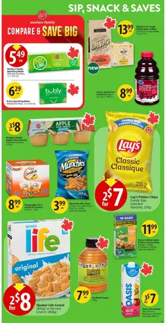 Preview of leaflet Weekly flyer / circulaire from shop Save on foods is valid from Oct 30, 2025 | Page: 14