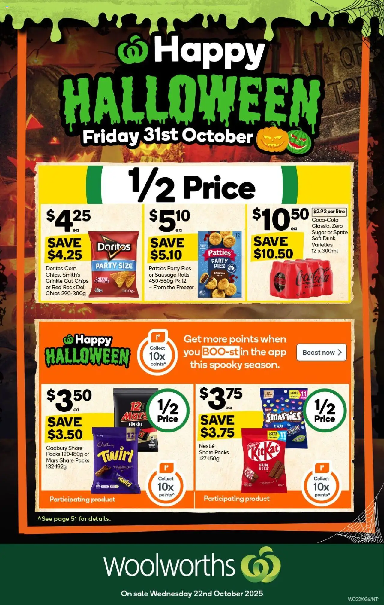 Woolworths catalogue valid from 22/10/2025 - page 1