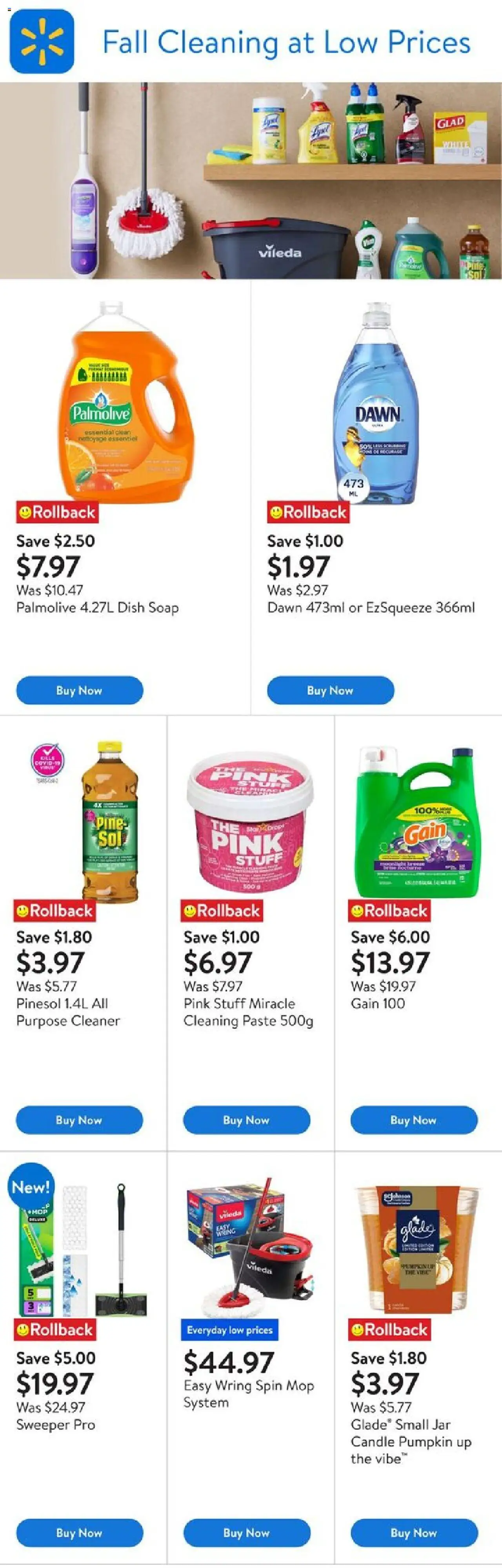 Walmart flyer valid from Sep 25, 2025 - page number 1