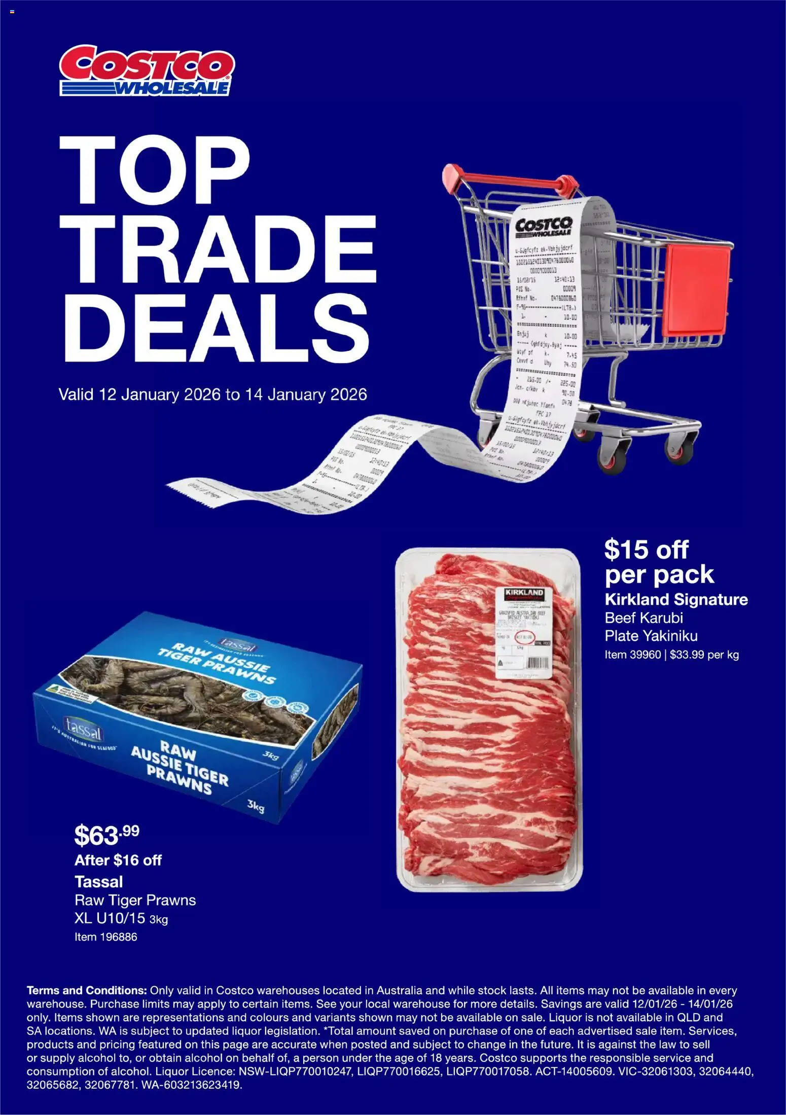 Preview of catalogue Top Trade Deals from shop Costco valid 12/01/2026
