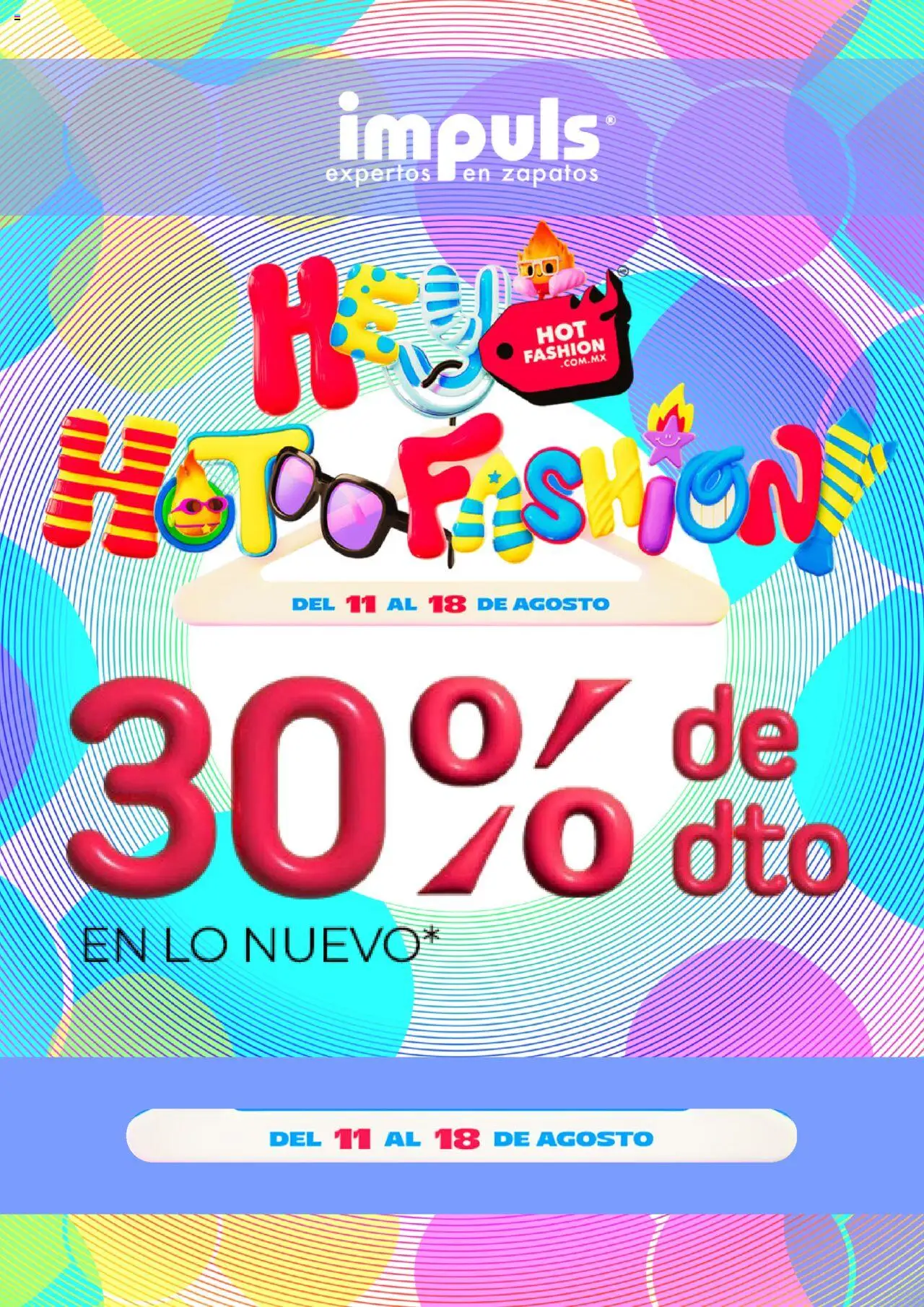 Hot Sale Impuls y sus promociones válidas desde el 11/08/2025 - Número de página 1