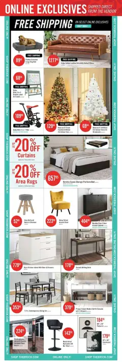 Preview of leaflet Black Friday from shop The Brick is valid from Nov 03, 2025 | Page: 16