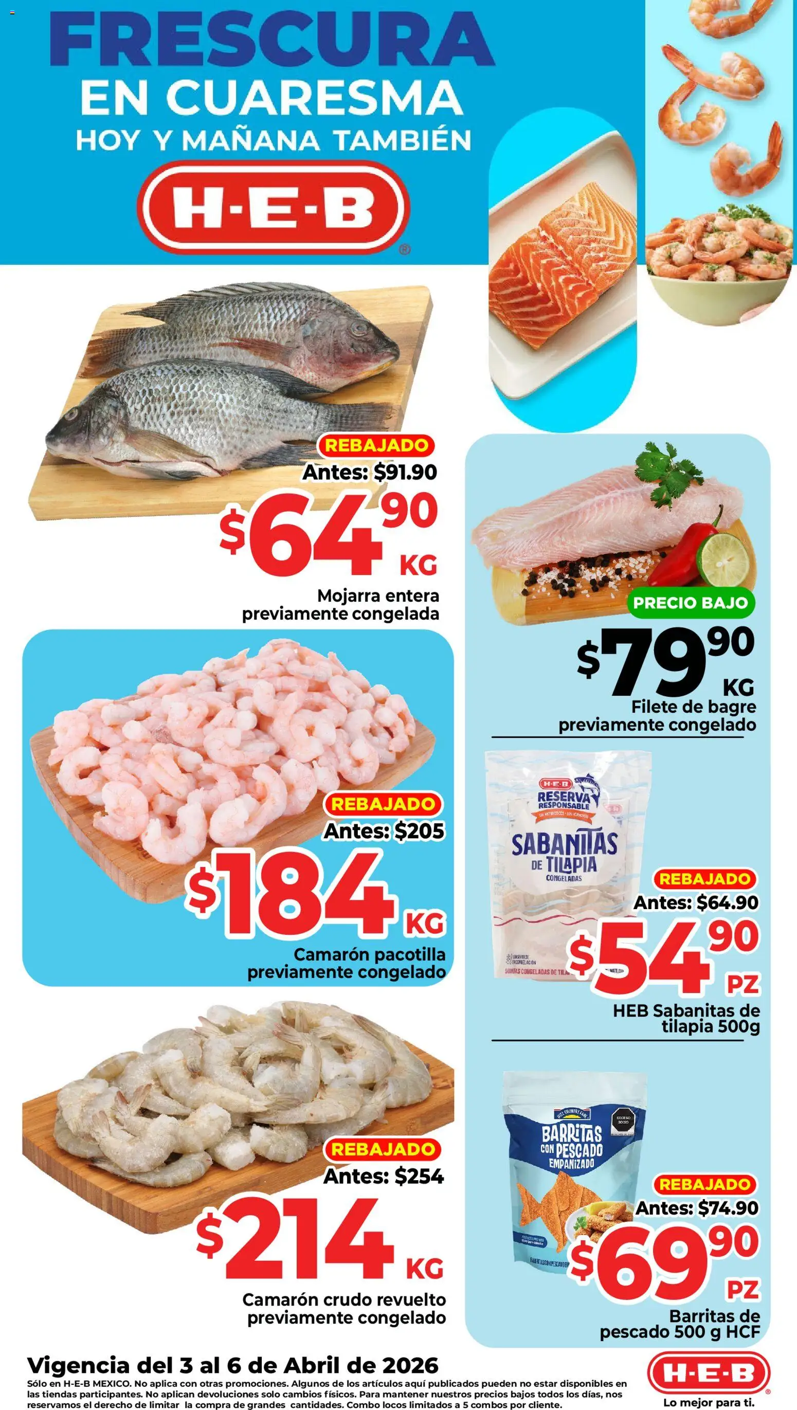 Vista previa las ofertas de la tienda H-E-B - H-E-B folleto desde el 03/04/2026 