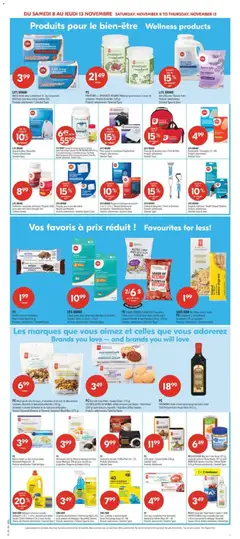 Un aperçu du dépliant Weekly flyer / circulaire du magasin Pharmaprix est valide à partir 8 nov. 2025 | Page: 15