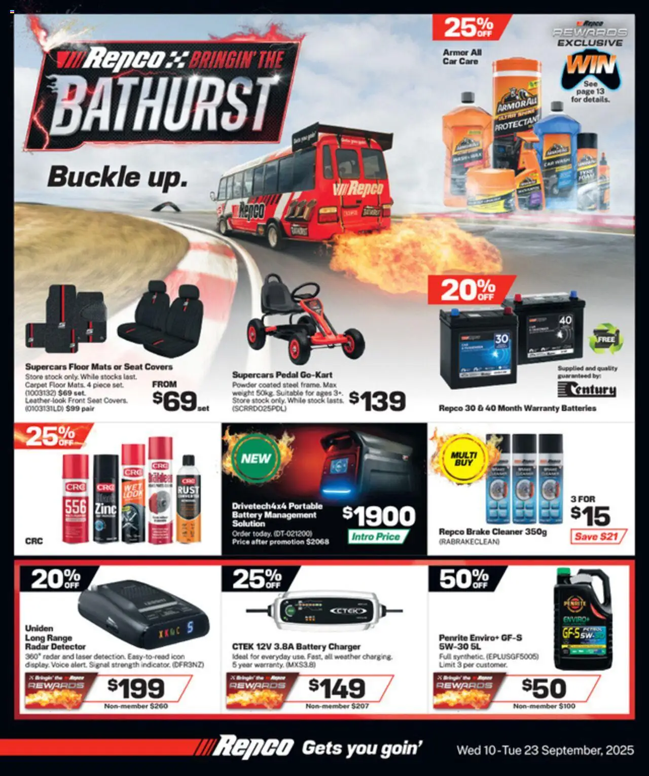 Catalogue Repco catalogue valid from 10 Sept 2025 - page 1