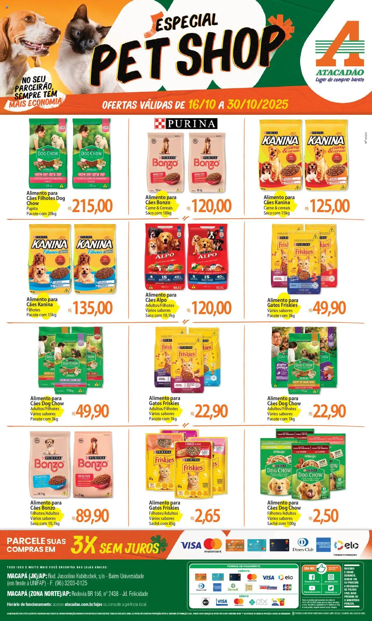Atacadão folheto "Ofertas - AP" válido a partir de 16/10/2025 - número de página 1