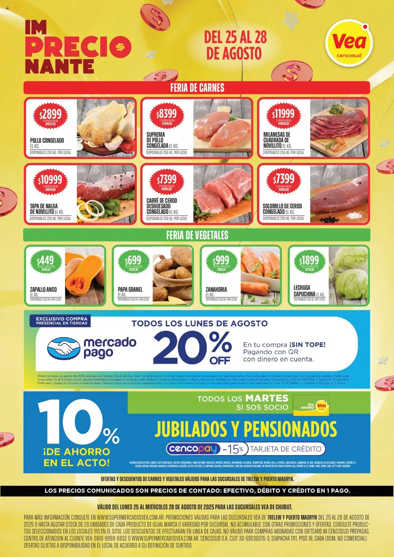 Vea Ofertas - Chubut del 25/08/2025 >> Catálogo