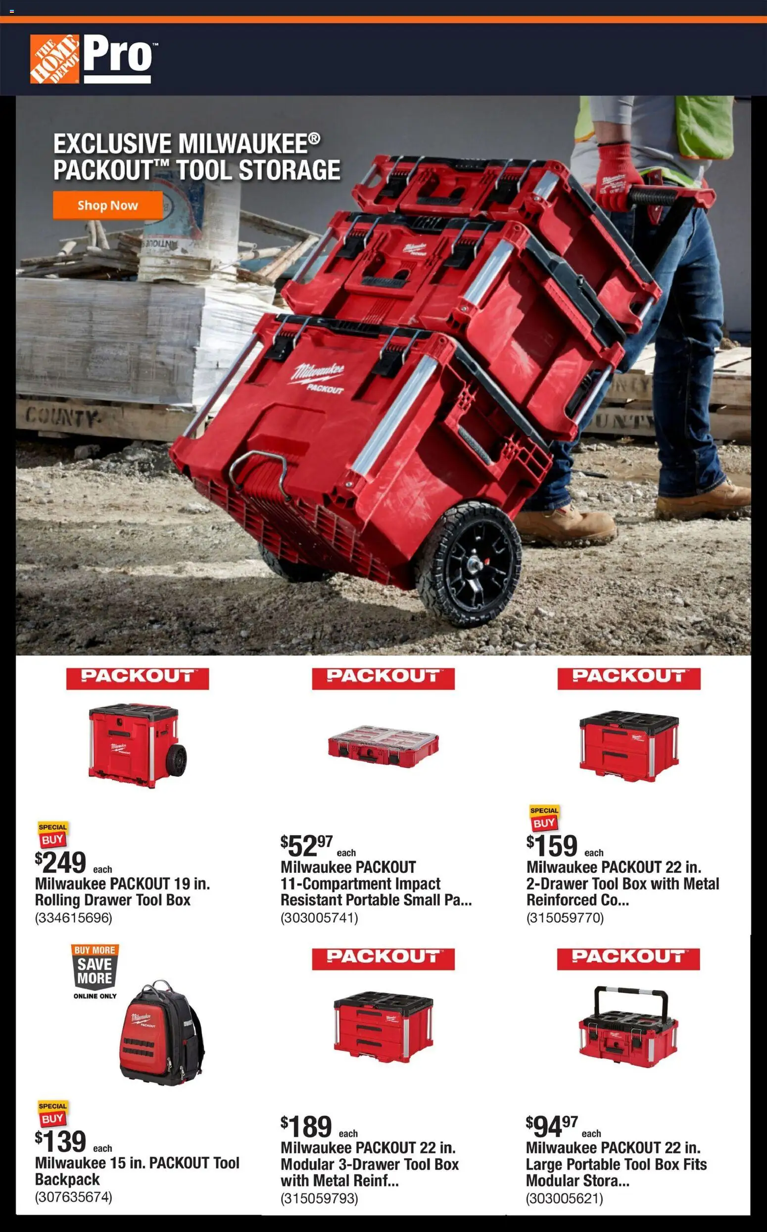 Ad Preview of Home Depot Home Depot Shop Pro Ad - NY from 04/13/2026