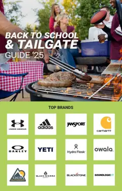 Ad Preview of Dunham's Sports Back To School & Tailgate Guide from 07/17/2025