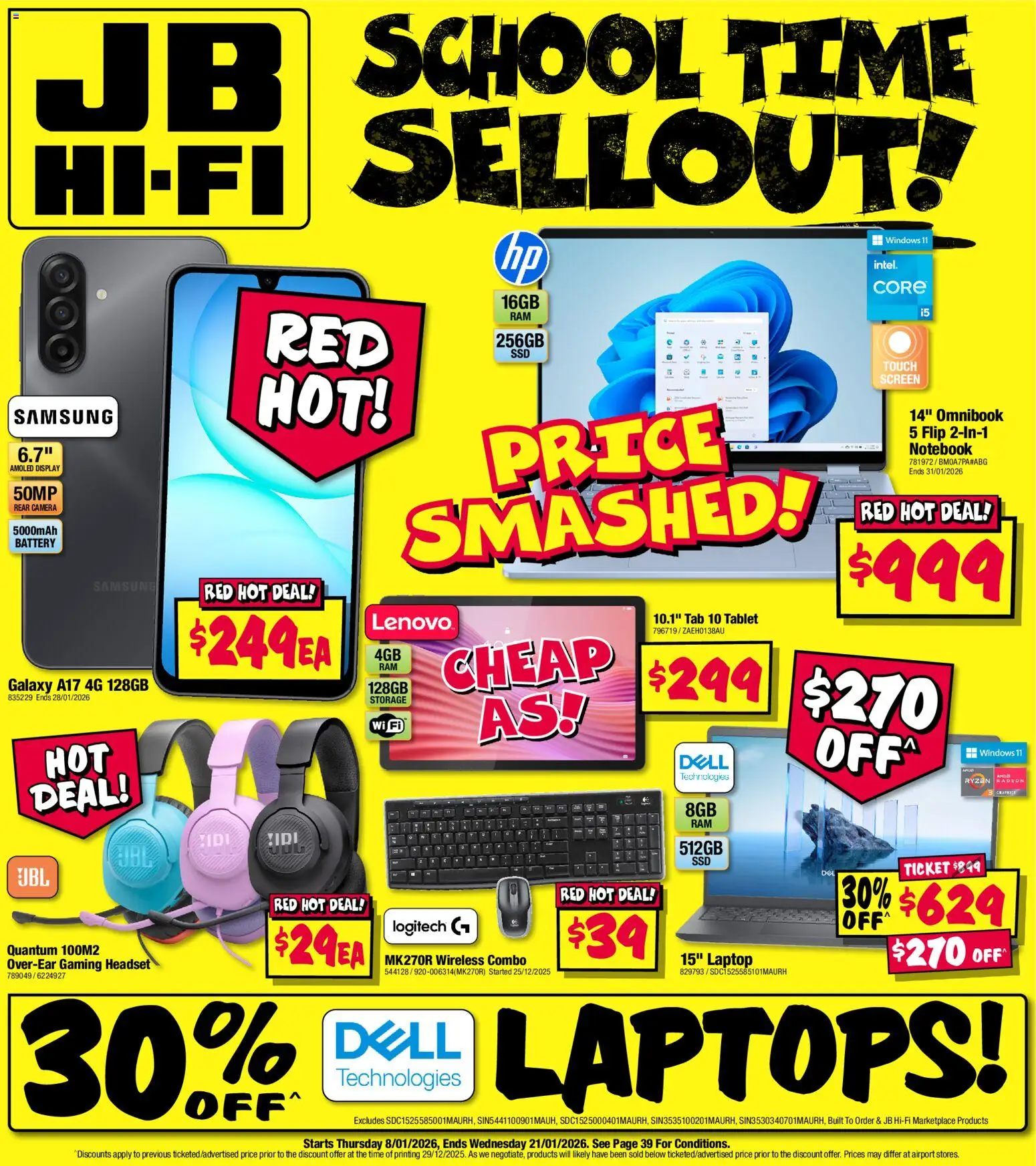 Preview of catalogue Catalogue from shop JB Hi-Fi valid 08/01/2026