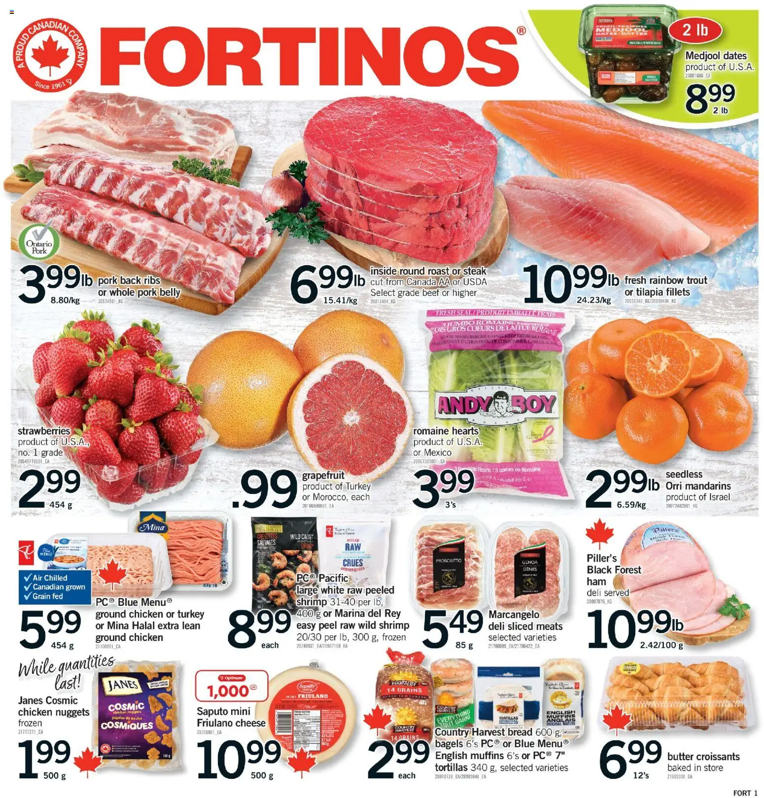 Preview of leaflet Weekly flyer / circulaire from shop Fortinos is valid from Feb 19, 2026