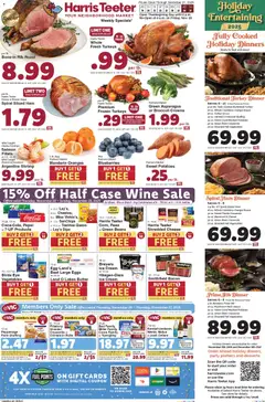 Ad Preview of Harris Teeter Weekly Ad from 11/19/2025 | Page: 1