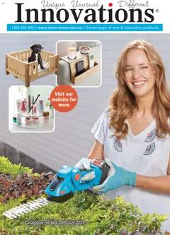 Preview of catalogue Catalogue July & August 2025 from shop Innovations valid 30/07/2025