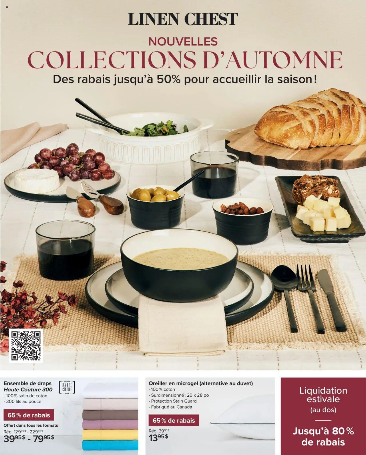 Linen Chest flyer valid from Aug 27, 2025 - page number 1