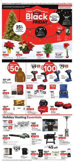Ad Preview of Lowe's Black Friday from 11/20/2025