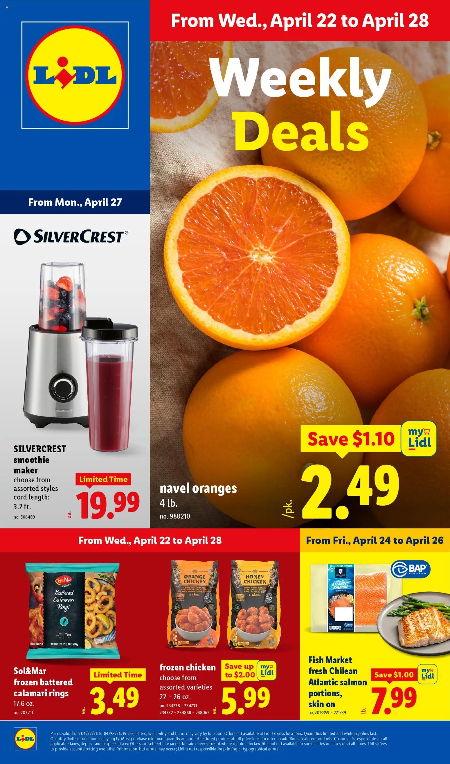 Ad Preview of Lidl Lidl Weekly Ad from 04/22/2026