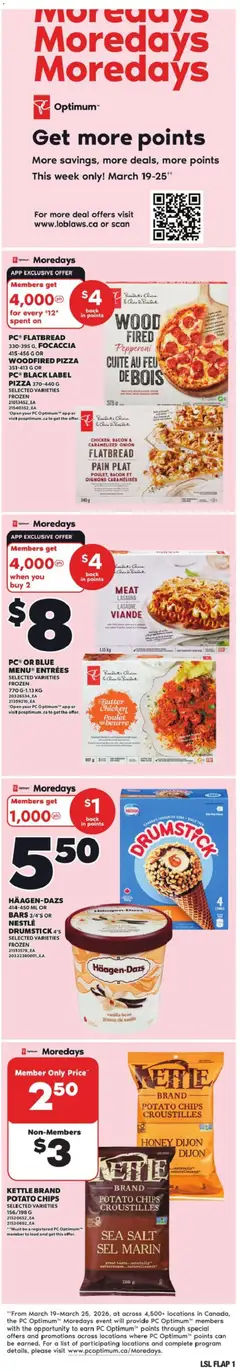 Preview of leaflet Loblaws weekly flyer / circulaire from shop Loblaws is valid from Mar 19, 2026