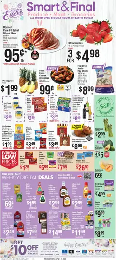 Ad Preview of Smart & Final Smart & Final Weekly Ad from 04/01/2026
