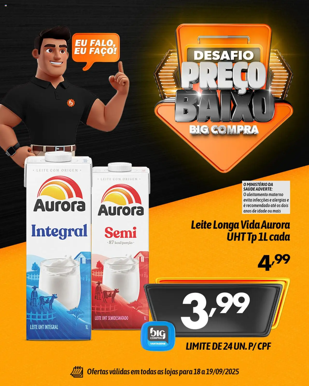 Big Compra folheto "Ofertas Preço baixo" válido a partir de 18/09/2025 - número de página 1