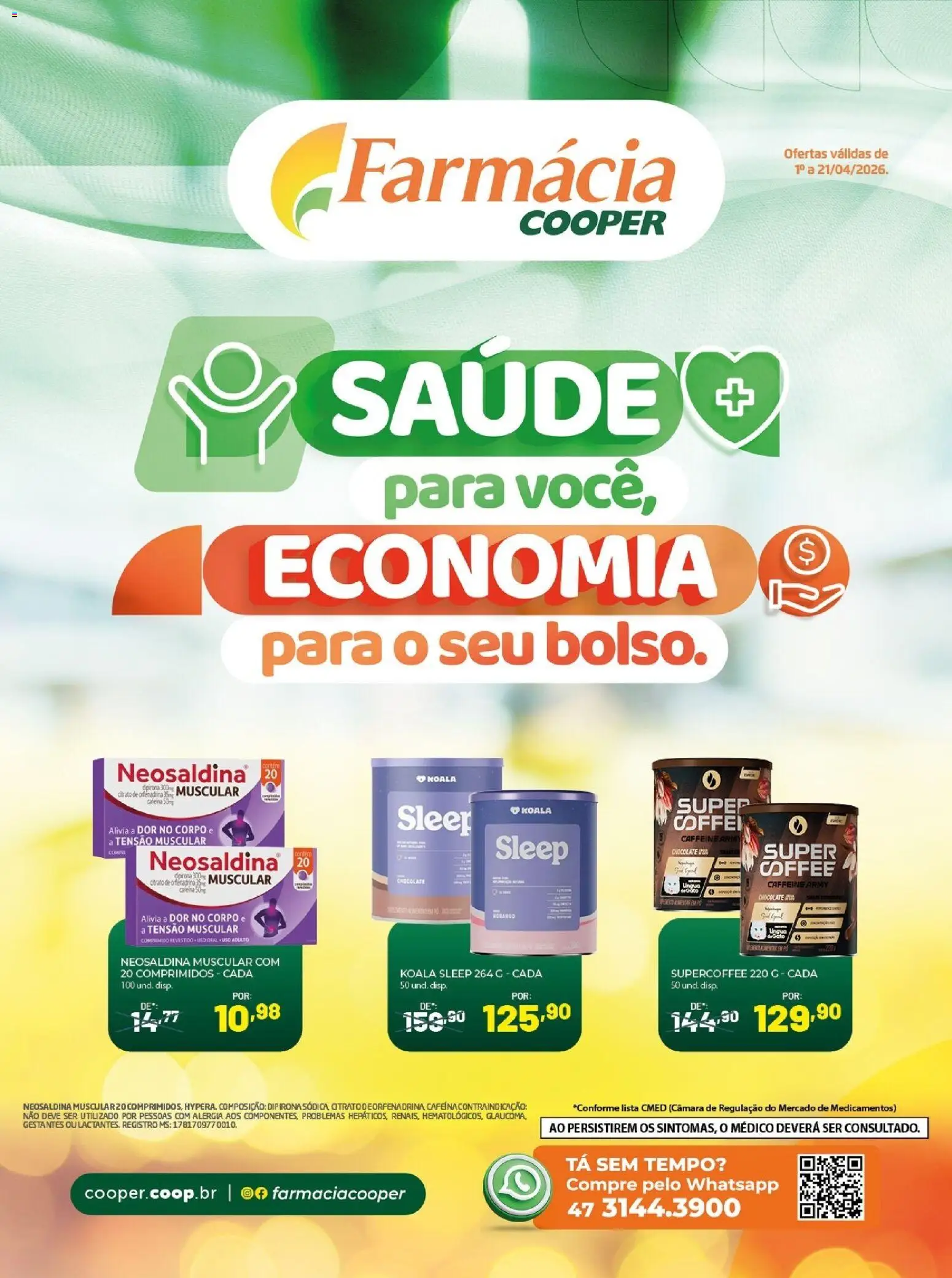 Pré-Visualização do folheto "Cooper ofertas Abril" da loja Cooper válido a partir de 01/04/2026