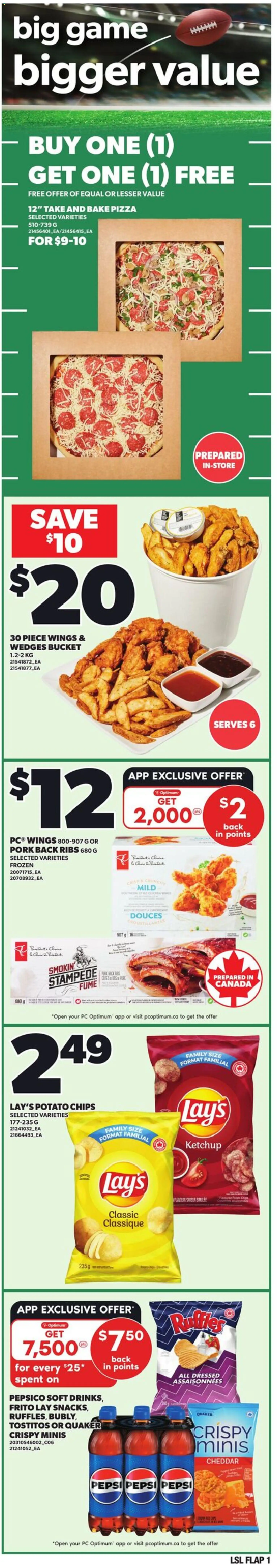 Preview of leaflet Weekly flyer / circulaire from shop Loblaws is valid from Feb 05, 2026