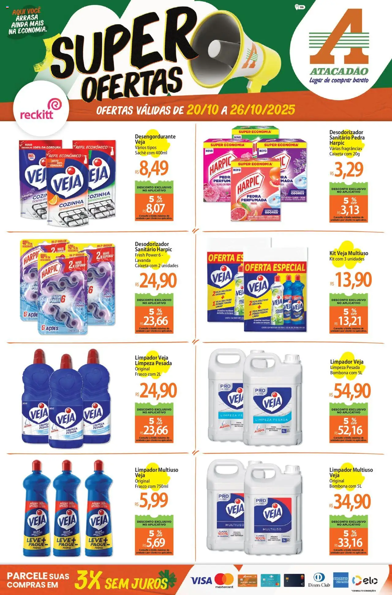 Atacadão folheto "Ofertas - MA" válido a partir de 20/10/2025 - número de página 1