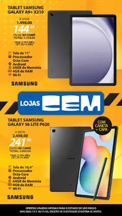 Pré-Visualização do folheto "Ofertas atuais" da loja Lojas Cem válido a partir de 17/11/2025 | Página: 10