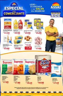 Pré-Visualização do folheto "Encarte - RJ" da loja Assaí Atacadista válido a partir de 23/02/2026