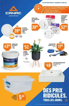 Preview of leaflet Canac weekly flyer from shop Canac is valid from Mar 05, 2026