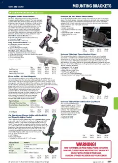 Preview of catalogue Engineering & Scientific Catalogue 2025/2026 from shop Jaycar valid 09/07/2025 | Page: 449