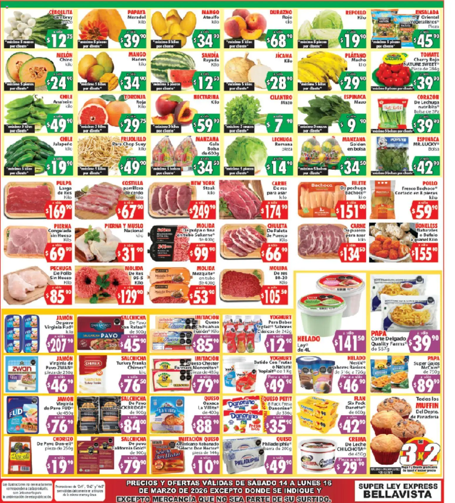 Vista previa las ofertas de la tienda Casa Ley - Casa Ley folleto Express desde el 14/03/2026 