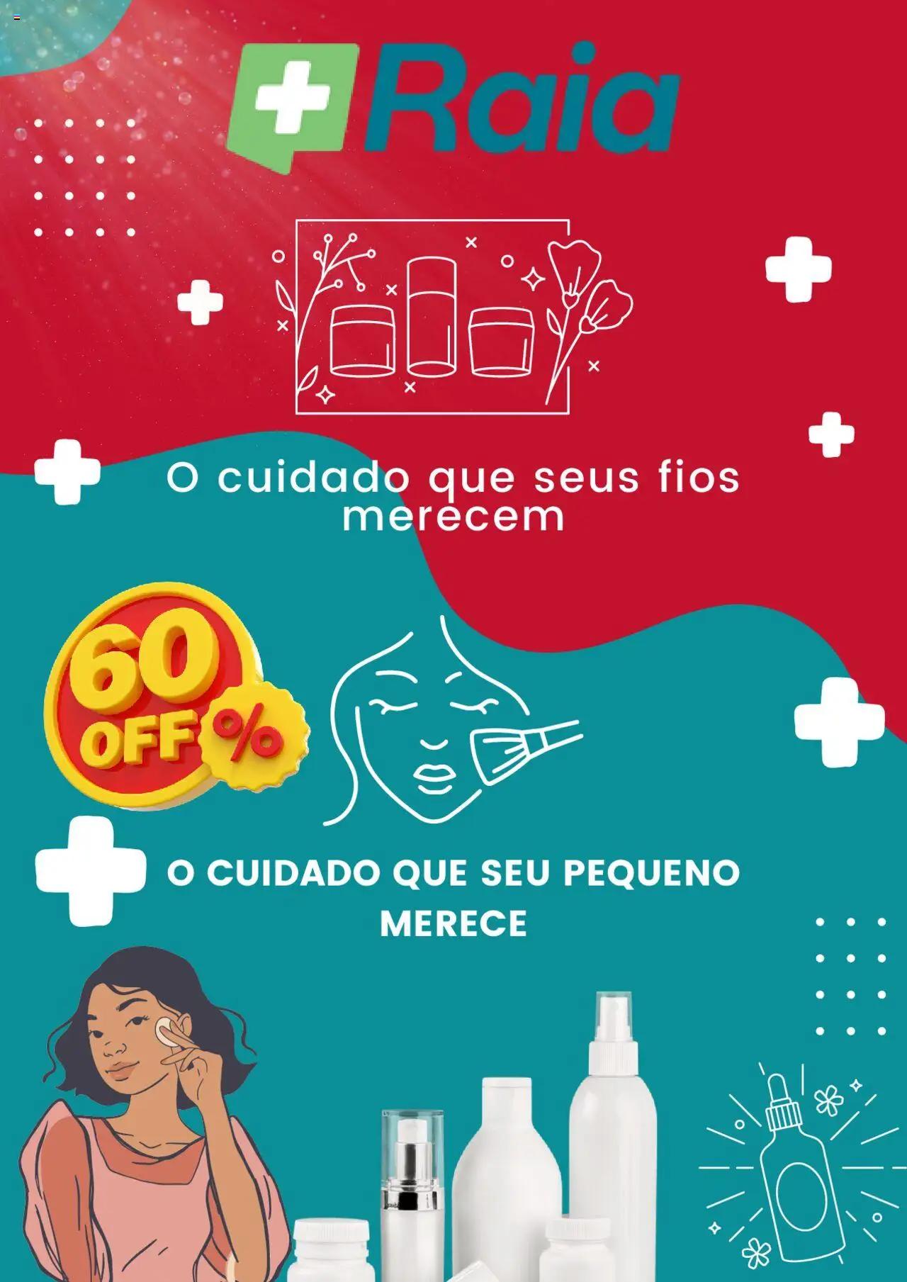 Droga Raia folheto "Catálogo atual" válido a partir de 11/08/2025 - número de página 1