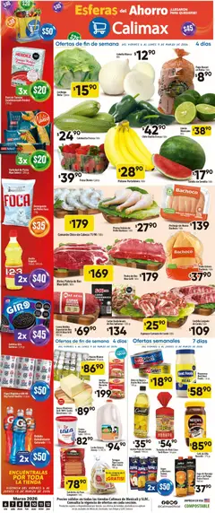 Vista previa las ofertas de la tienda Calimax - Calimax folleto Mexicali y SLRC desde el 06/03/2026 