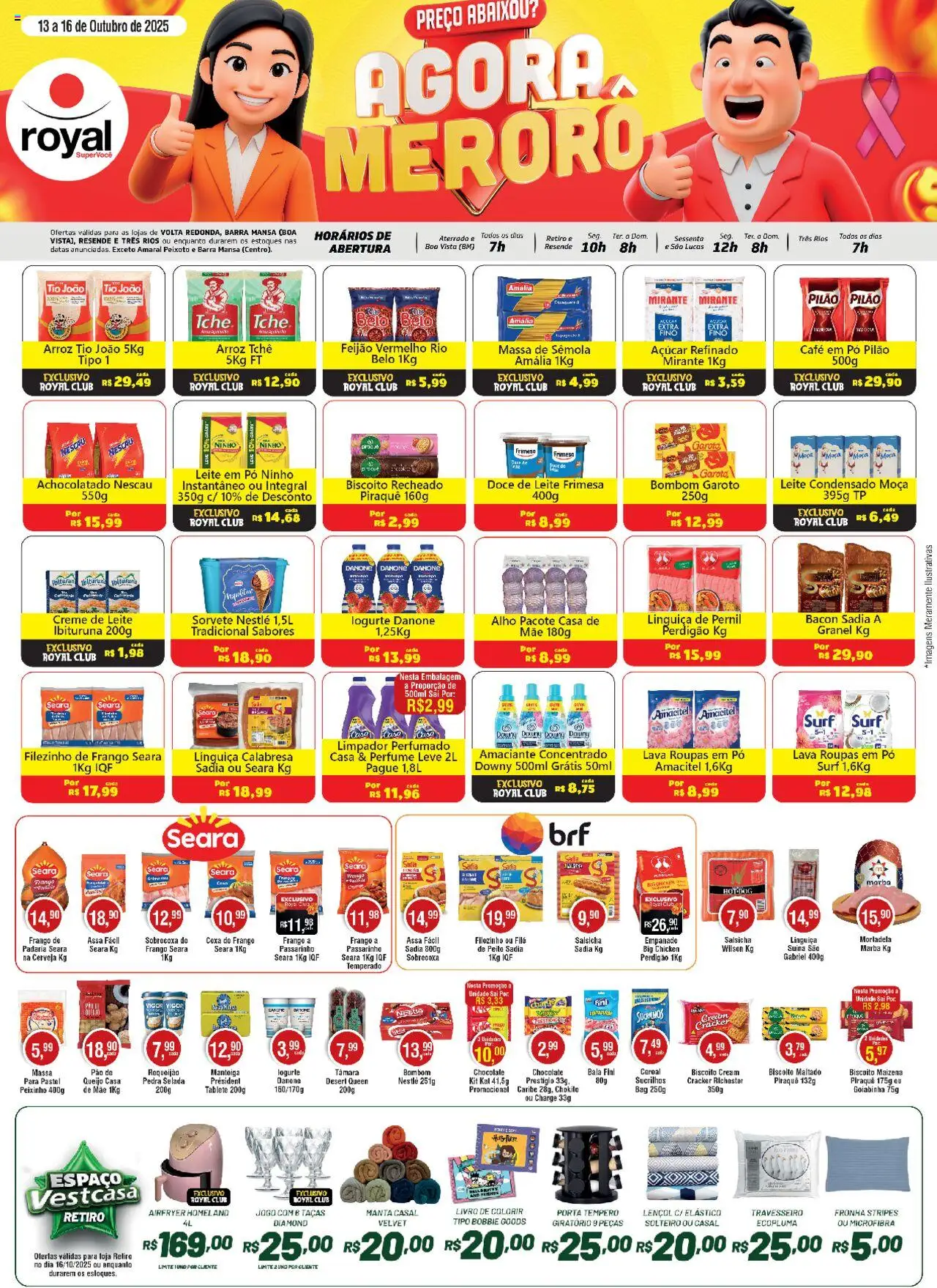 Royal Supermercados folheto "Ofertas da semana" válido a partir de 13/10/2025 - número de página 1