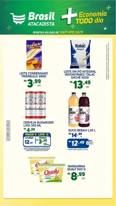 Pré-Visualização do folheto "Ofertas da semana" da loja Brasil Atacadista válido a partir de 24/11/2025 | Página: 4