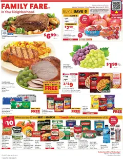 Ad Preview of Family Fare Weekly Ad from 11/02/2025