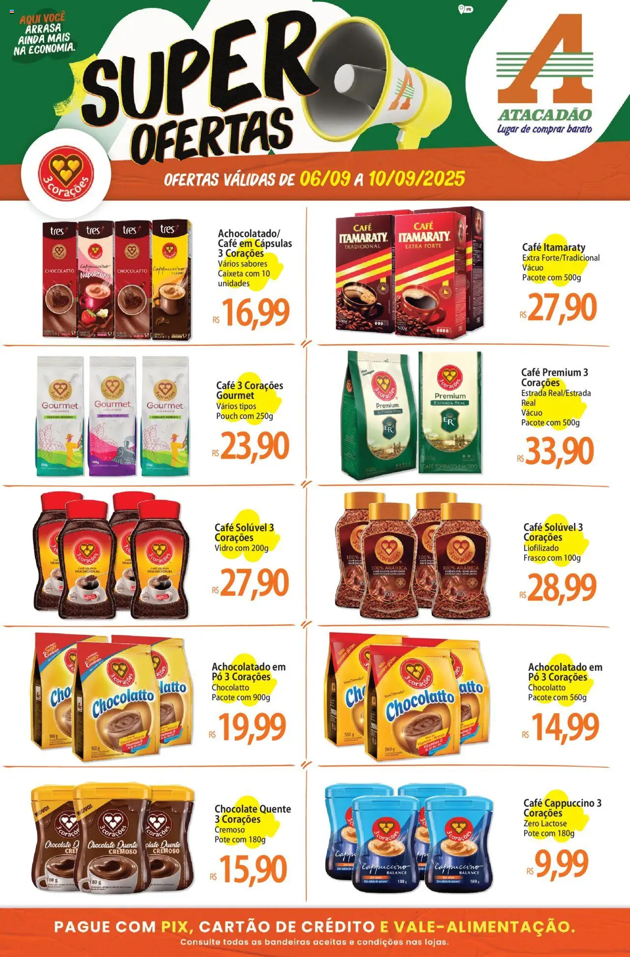 Atacadão folheto "Ofertas - PR" válido a partir de 06/09/2025 - número de página 1