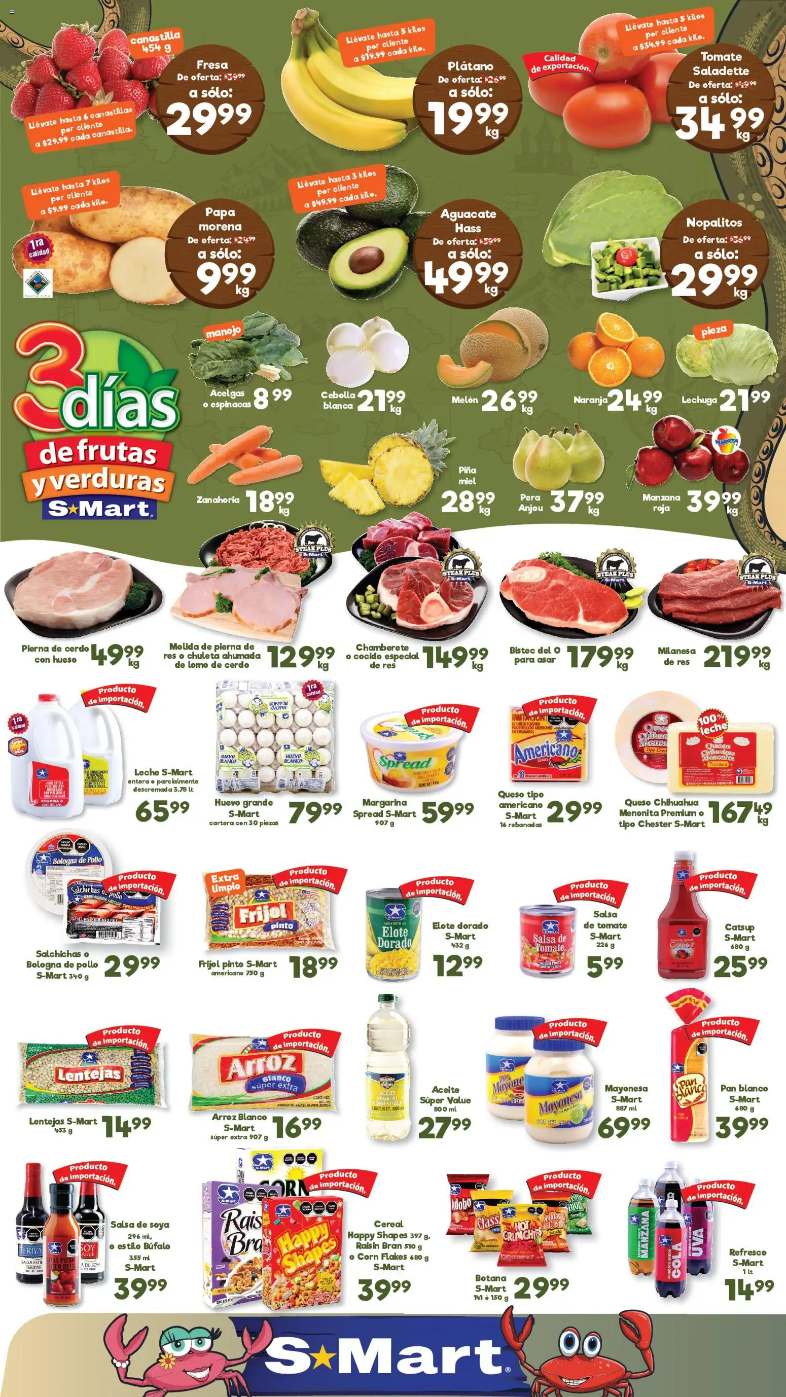 Vista previa las ofertas de la tienda S-Mart - S-Mart folleto Reynosa desde el 10/03/2026 