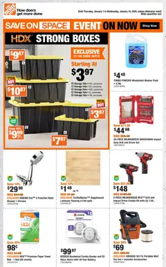 Preview of leaflet Weekly Flyer - BC from shop Home Depot is valid from Jan 01, 2026