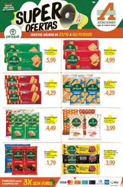 Pré-Visualização do folheto "Ofertas da semana" da loja Atacadão válido a partir de 27/10/2025
