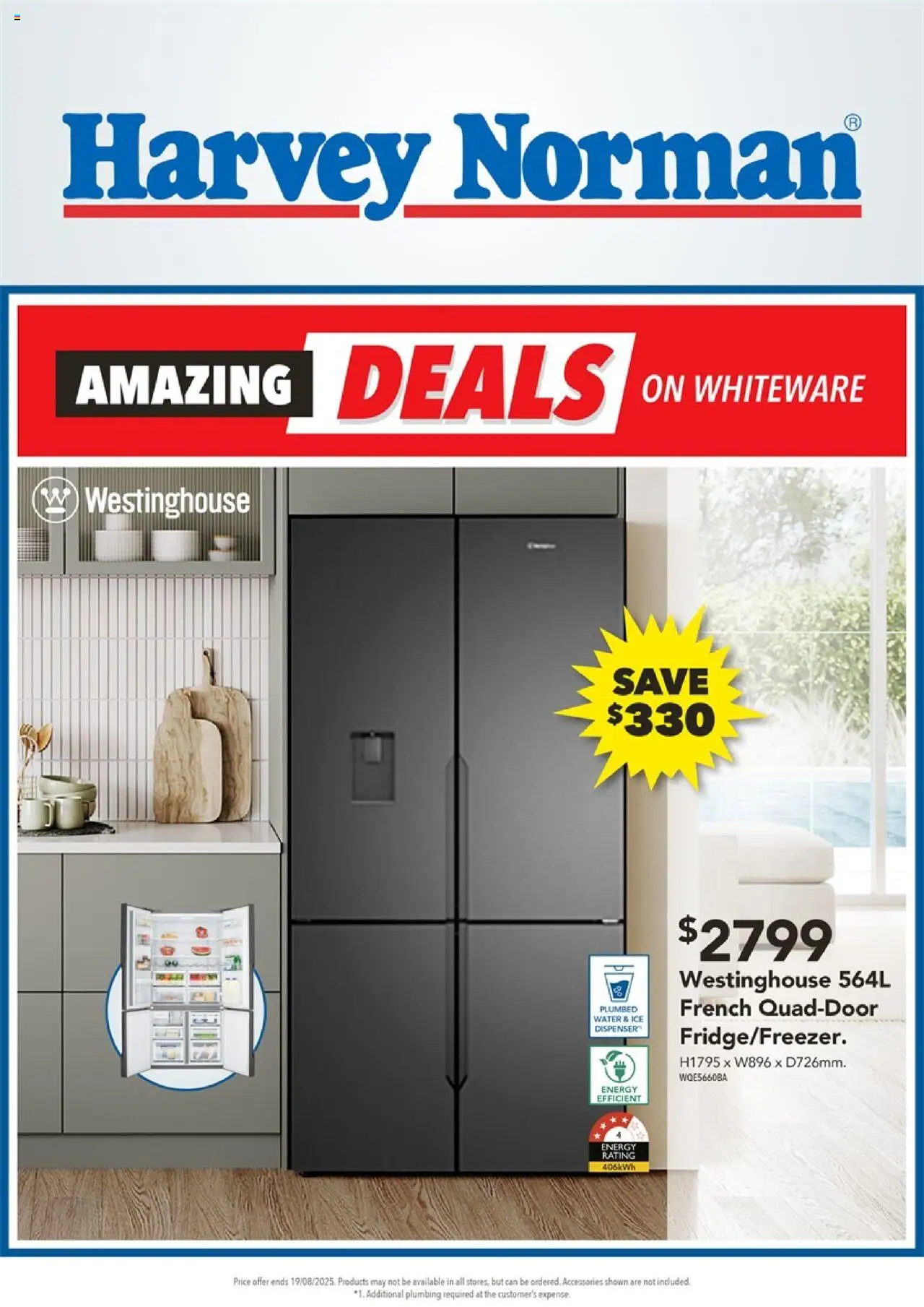 Catalogue Harvey Norman catalogue valid from 7 Aug 2025 - page 1