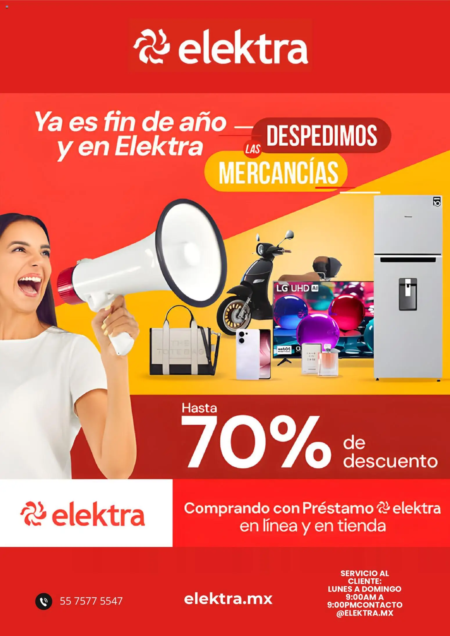 Vista previa las ofertas de la tienda Elektra - Catálogo desde el 26/12/2025 
