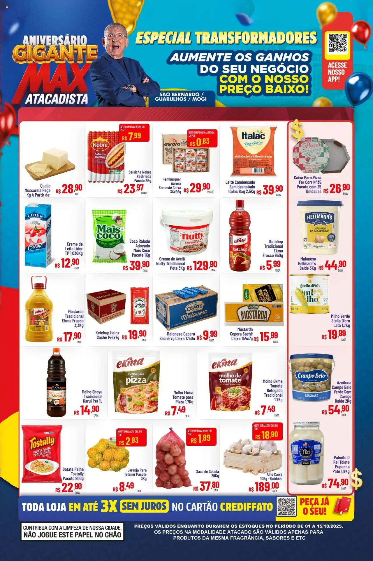 Max Atacadista folheto "Ofertas Especial Transformadores" válido a partir de 01/10/2025 - número de página 1